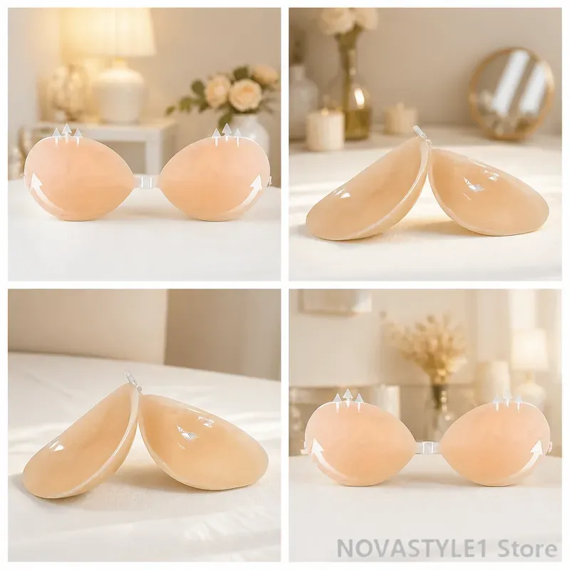 Silicone Bra Adhesive - 2 stuks siliconen borstlift pads voor