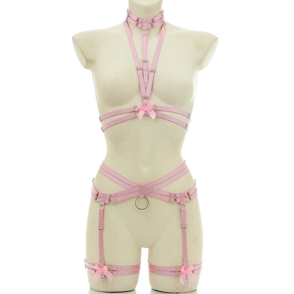 Garter Belt Set - Elastische bondage harnas riem voor vrouwen