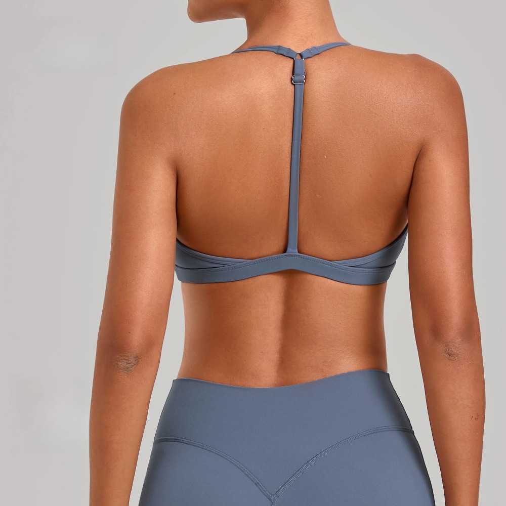Sports Bra High Impact - Gym Workout Fitness Top Verstelbare riem