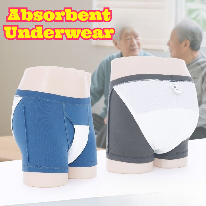 Period Panty Absorbent - Wasbare incontinentiebroekjes voor dames, nachtelijk gebruik,