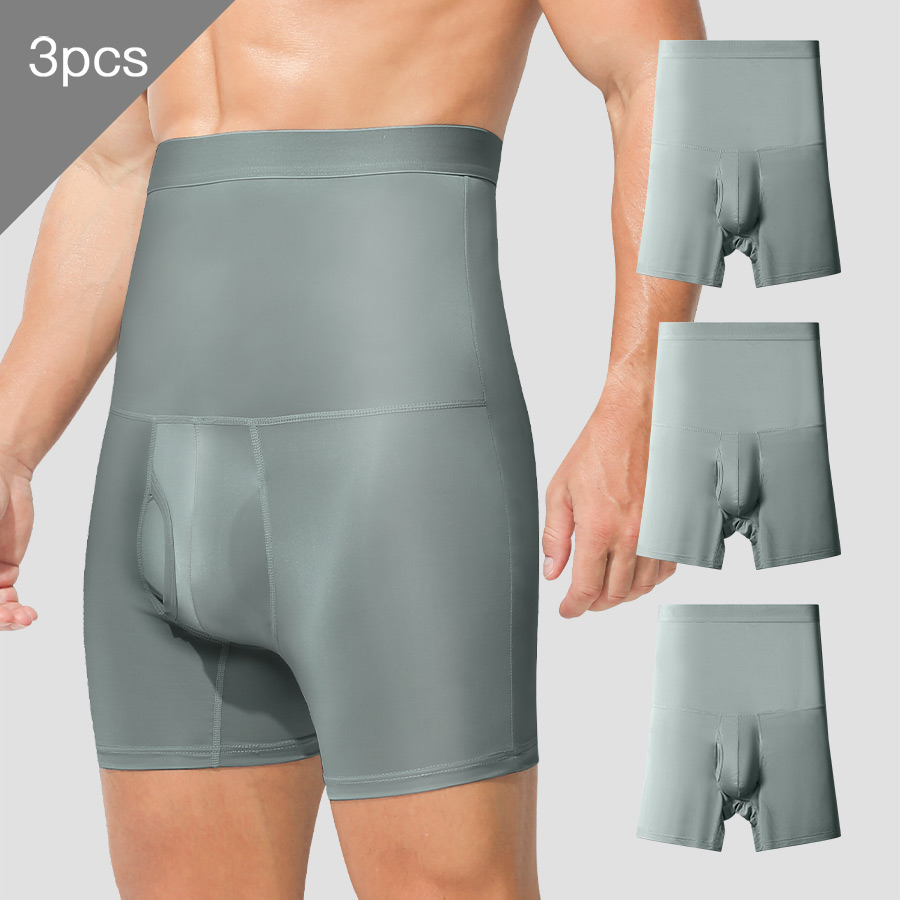 Corset Waist Cinch - 3PCS Sportondergoed voor heren: hoge taille,