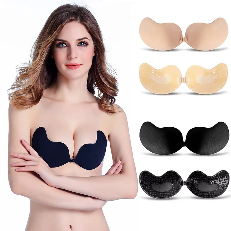 Silicone Bra Adhesive - Sexy damesbeha Onzichtbare push-up bh Zelfklevende