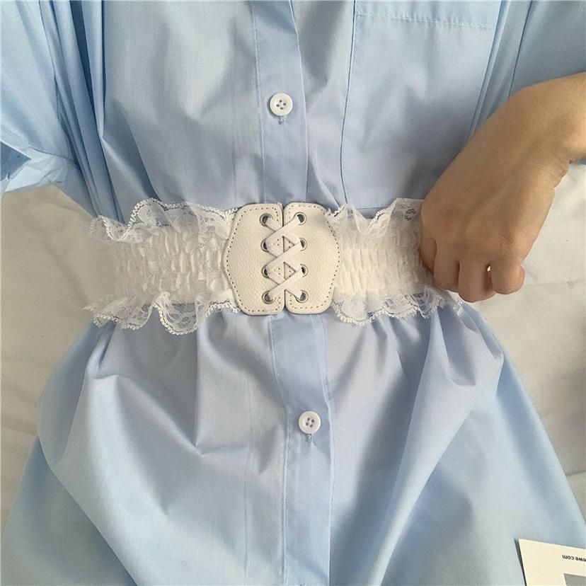 Corset Waist Cinch - 1 stuks Kant Taille Cinching Belt