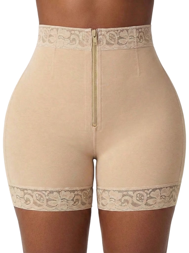 Boyshort Underwear - High-waisted corrigerende slipjes met heuplift, buikcontrole