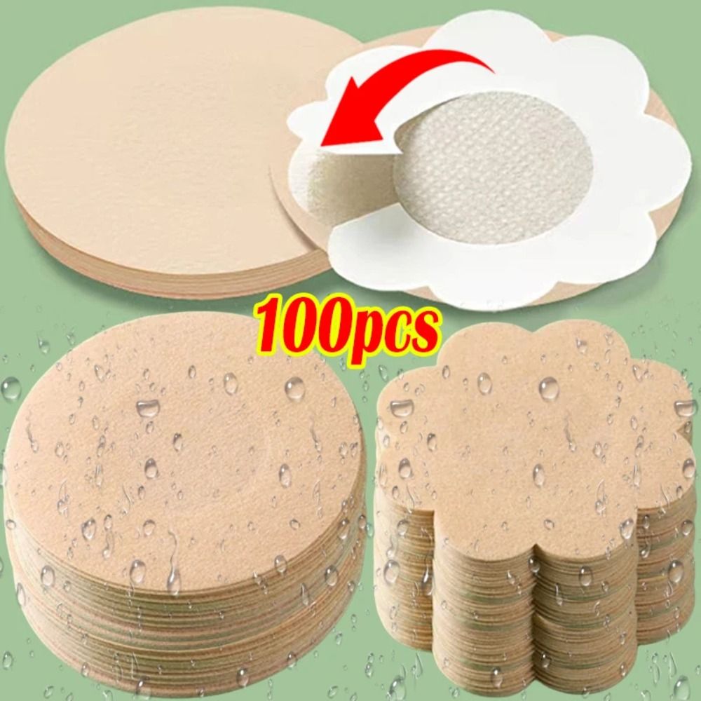 Silicone Bra Adhesive - Niet-Geweven Tepel Cover Stickers Onzichtbare Zelfklevende