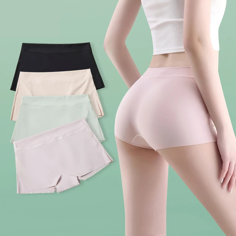 Boyshort Underwear - Naadloze Veiligheid Korte Broek Vrouwen Slipje