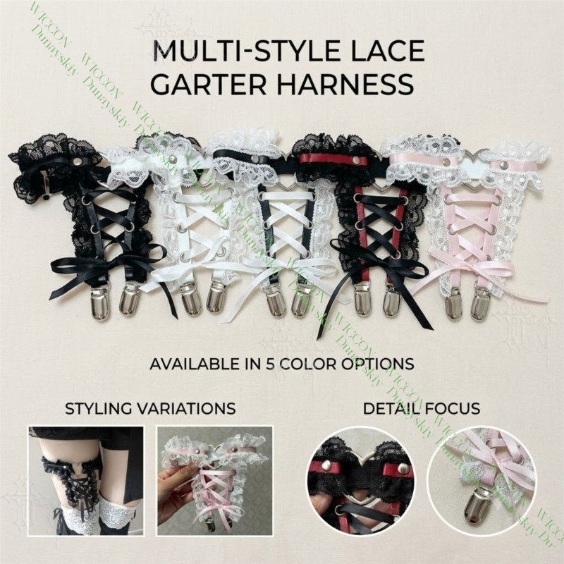 Jirai Kei Figuur Lintgesp Kant - Garter Belt Set recensie en prijs