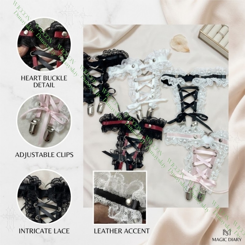 Jirai Kei Figuur Lintgesp Kant - Garter Belt Set recensie en prijs