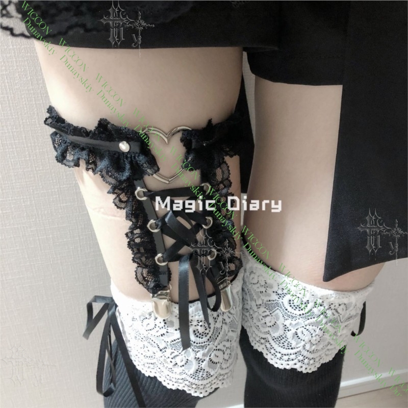 Jirai Kei Figuur Lintgesp Kant - Garter Belt Set recensie en prijs