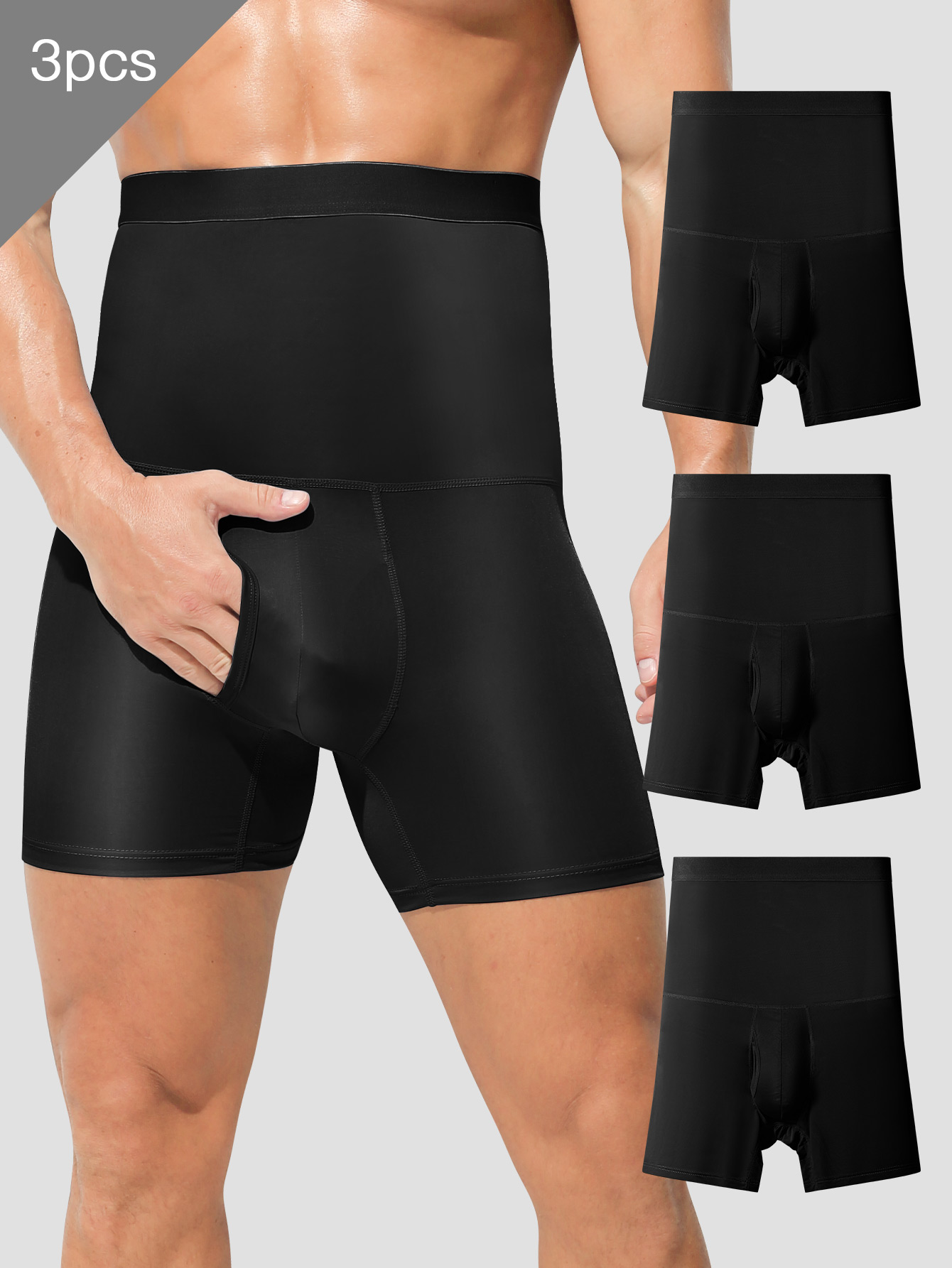 3PCS Sportondergoed voor heren - Corset Waist Cinch recensie en prijs