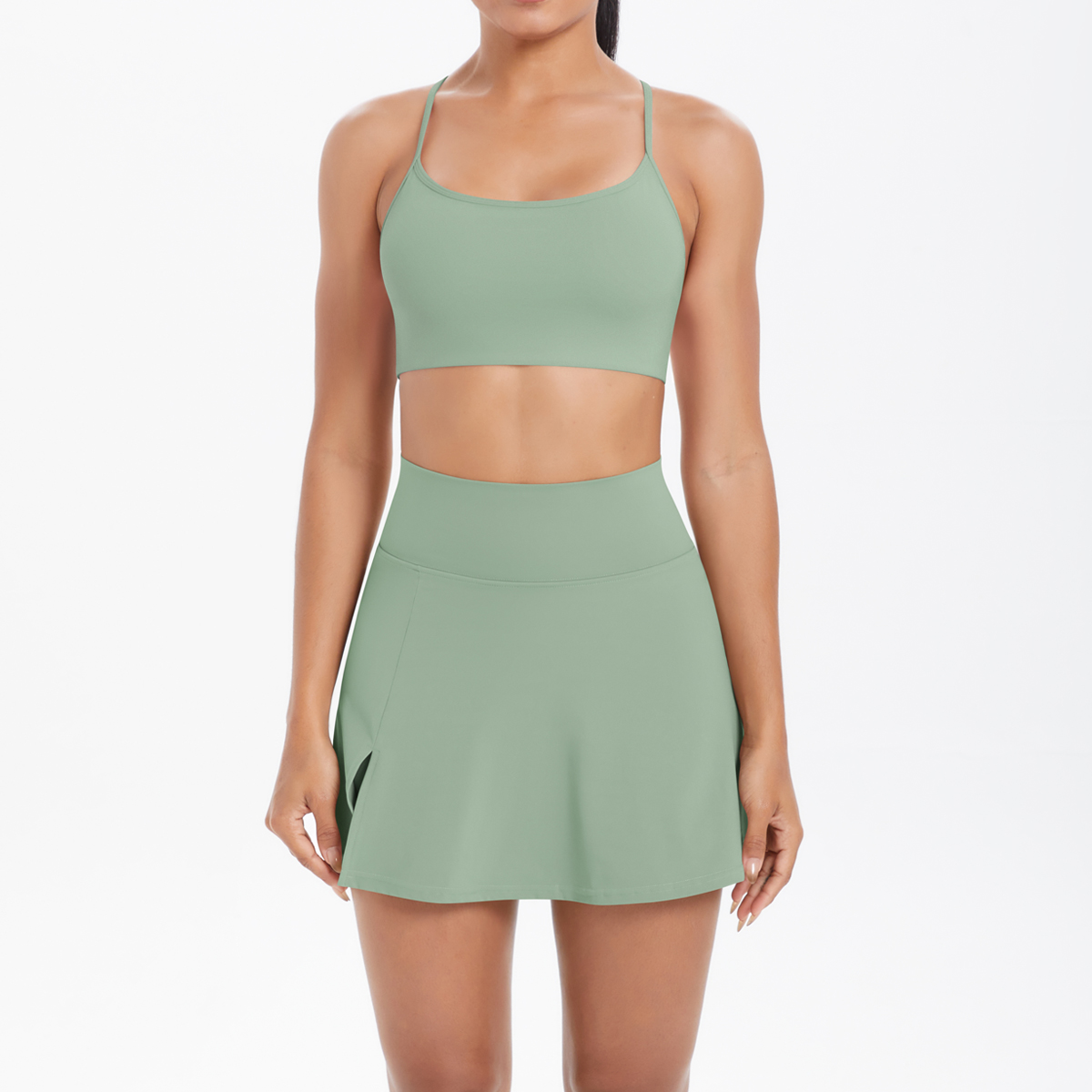 2 STUKS Sportkleding Yoga Set  - Sports Bra High Impact recensie en prijs