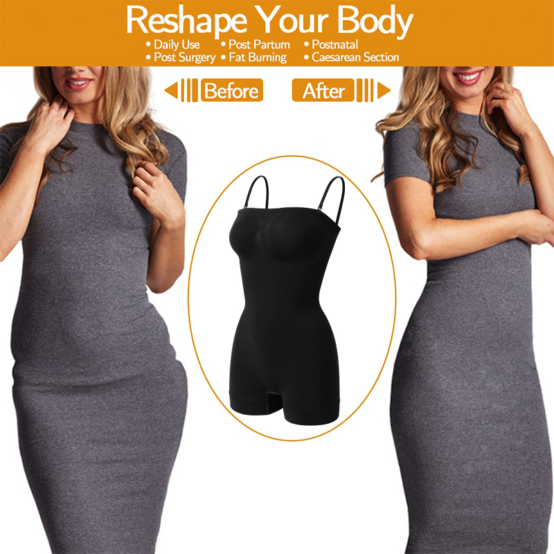 Strapless Shapewear bodysuit B - Shapewear Bodysuit Firm recensie en prijs