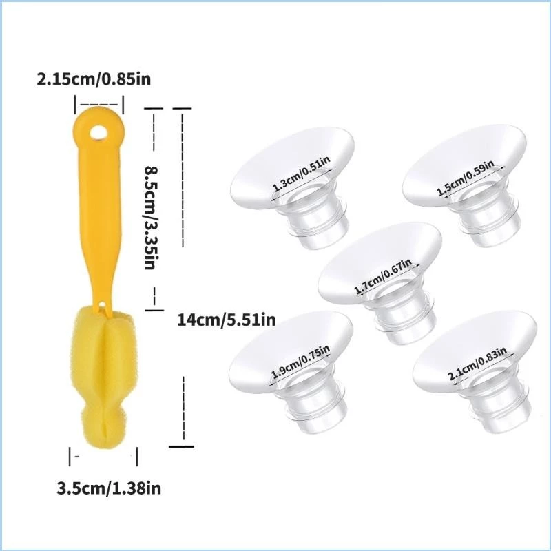 13-delige flens-borstkolfset m - Nipple Cover Pasties recensie en prijs