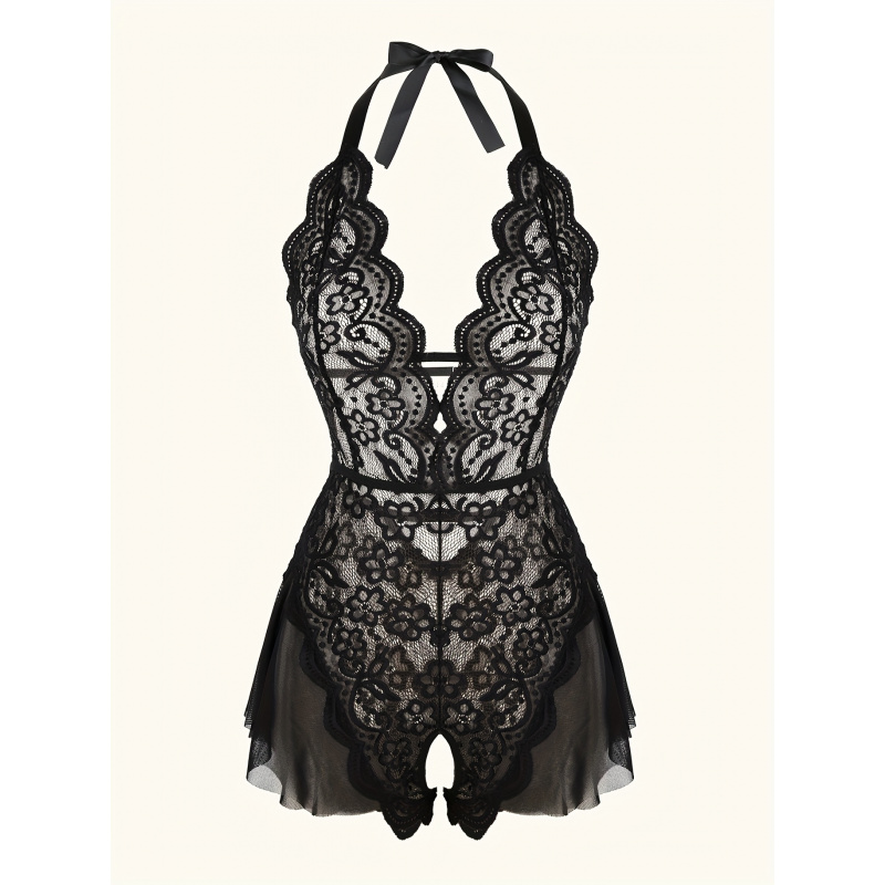 Charmante kanten teddy van mes - Lace Teddy Lingerie recensie en prijs