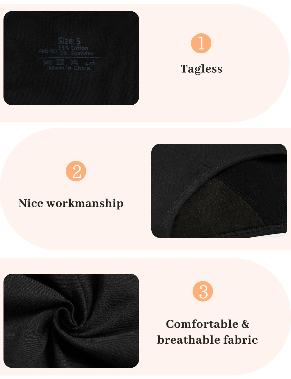 3 stks/partij Menstruatie Slip - Period Panty Absorbent recensie en prijs