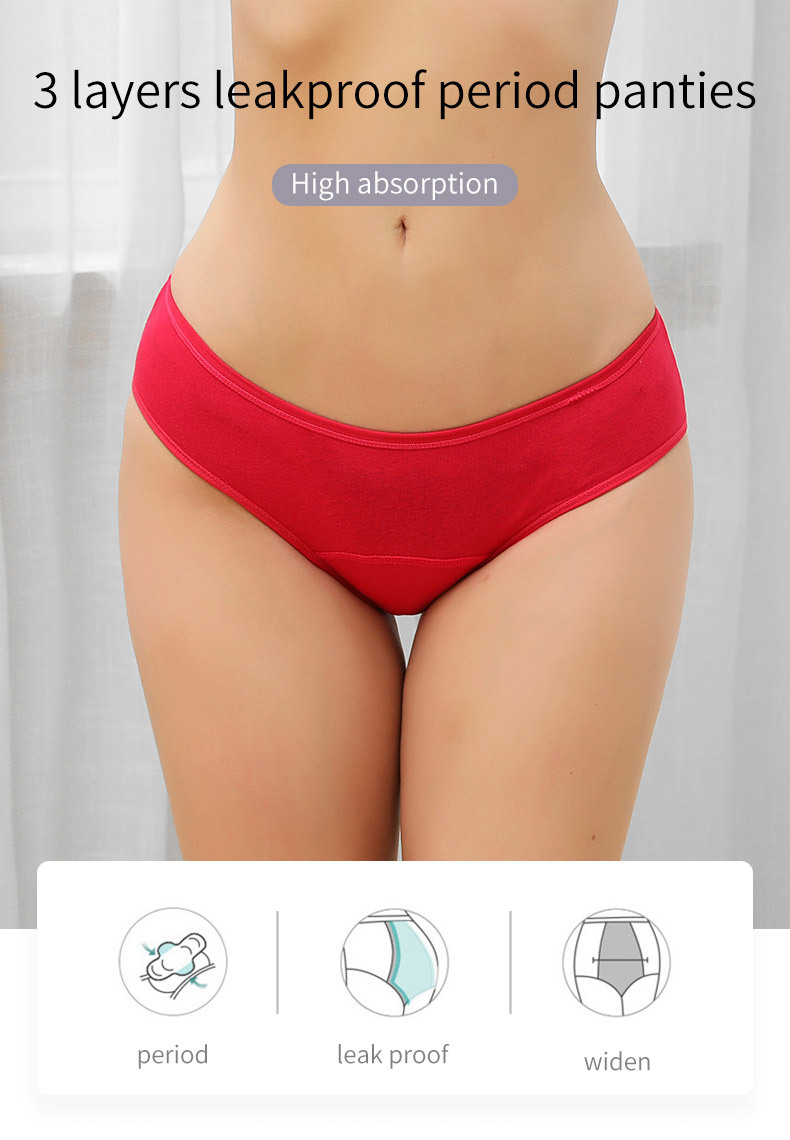Hete Aanbieding Mid-Rise Naadl - Period Panty Absorbent recensie en prijs