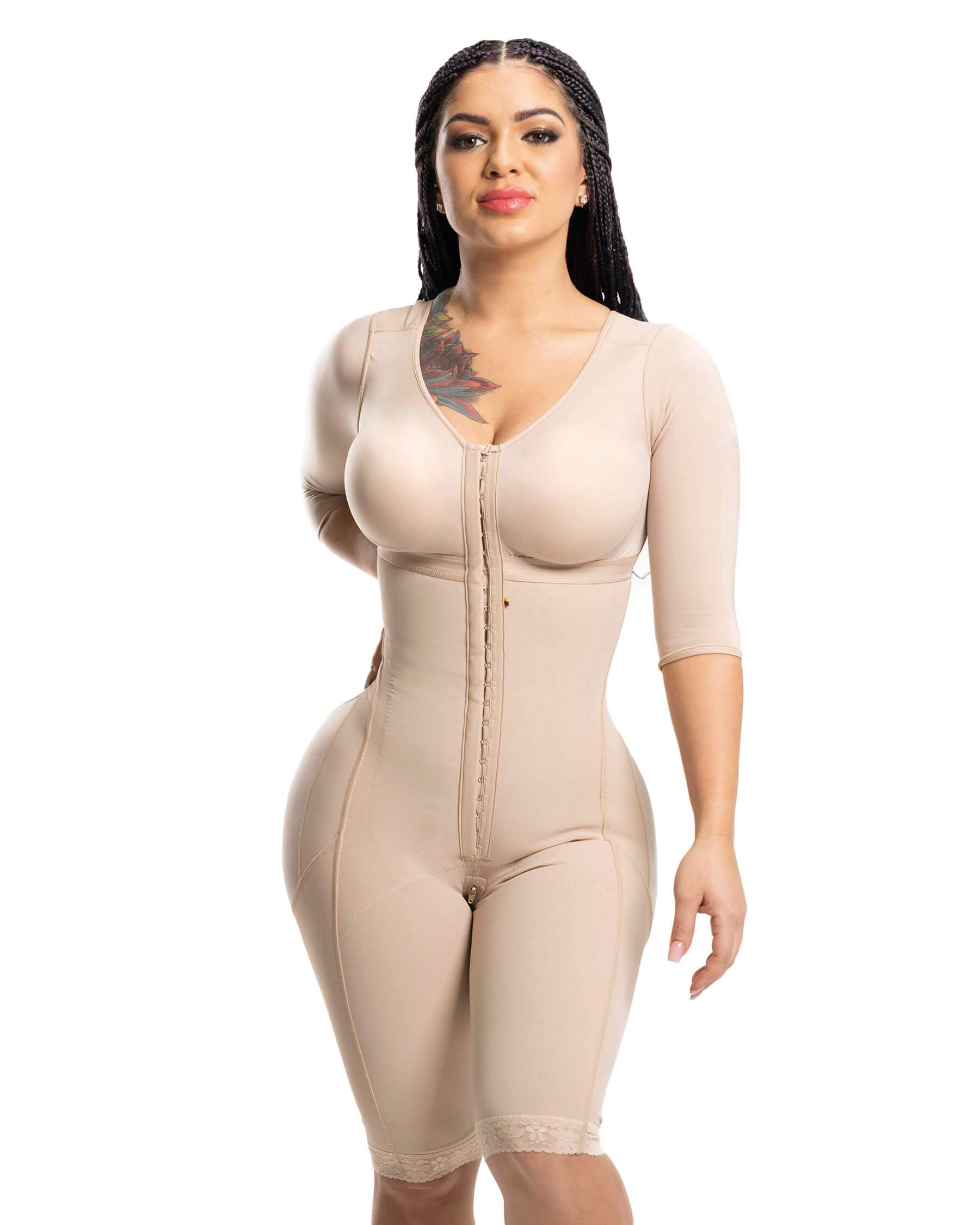 Fajas Colombianas Lange Mouw H - Shapewear Bodysuit Firm recensie en prijs