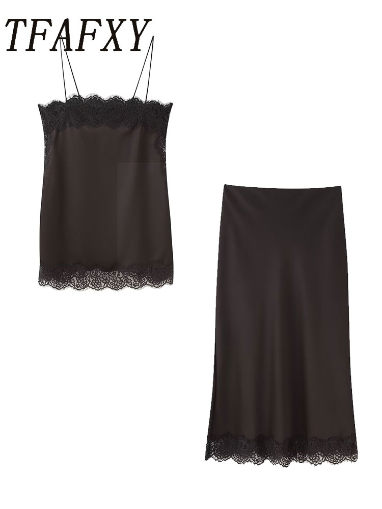 TFAFXY Vintage Casual Vrouwen  - Cami Top Lace recensie en prijs