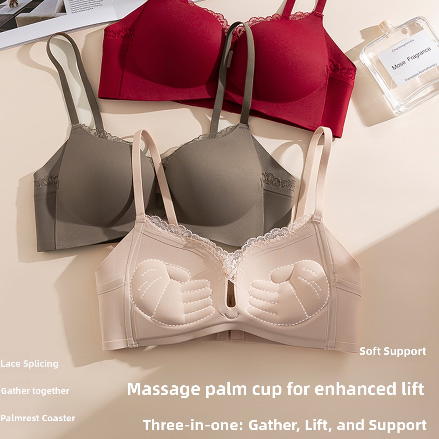Pure KUCLUT kant bh met kleine - Seamless Underwear Women recensie en prijs