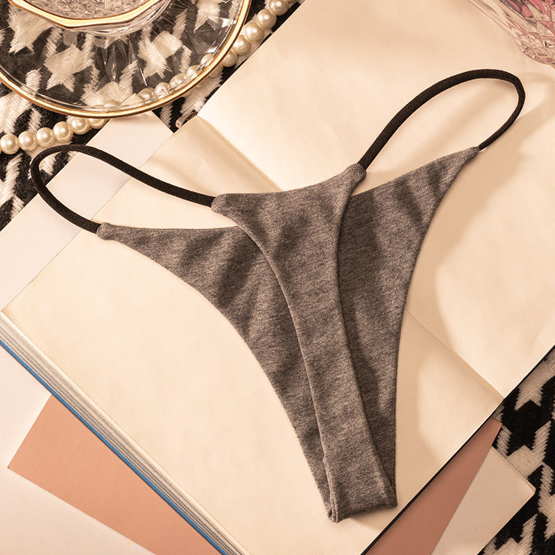 Lage taille katoenen string da - Seamless Underwear Women recensie en prijs