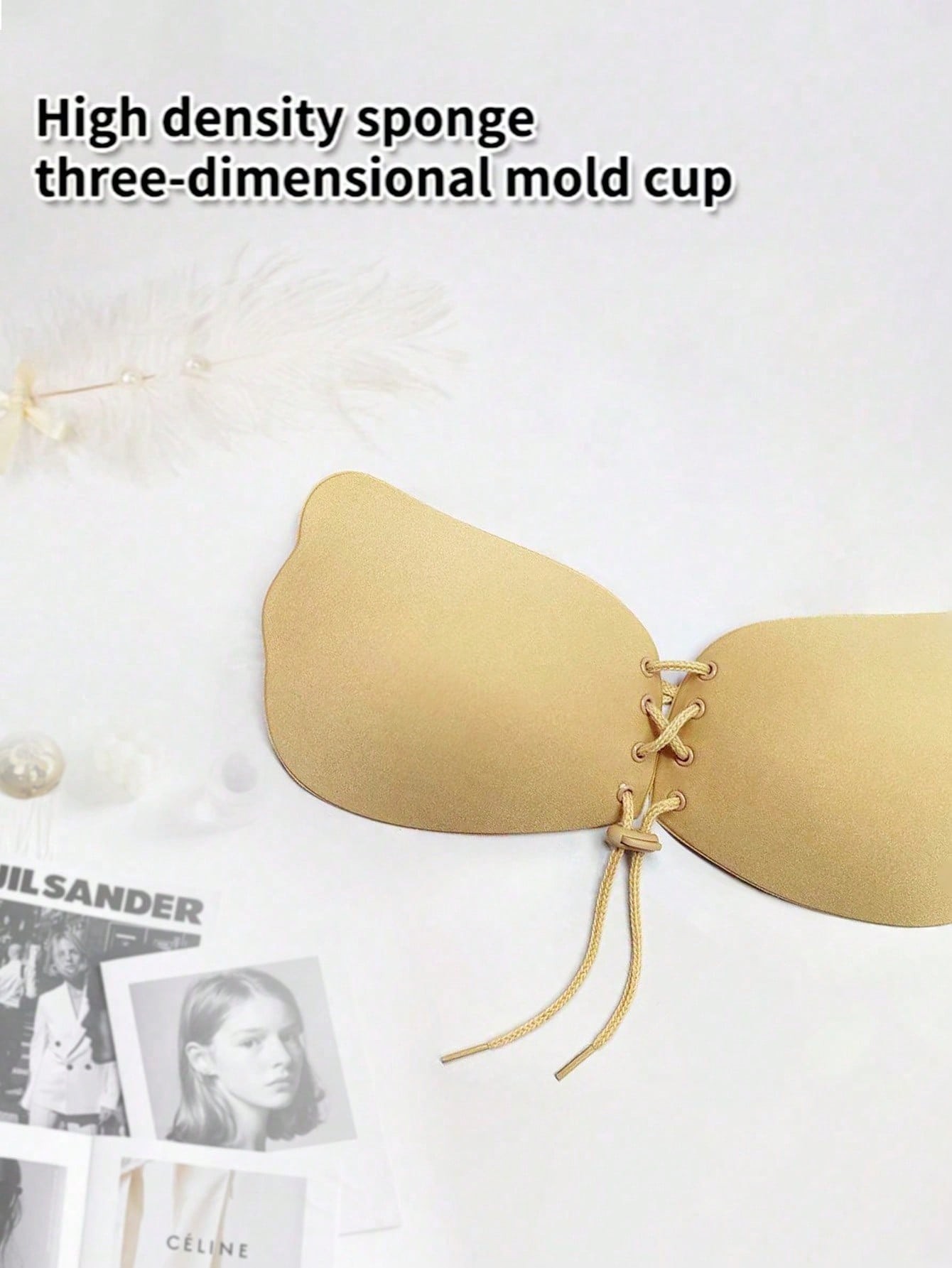 1-delige kleverige bh, straple - Strapless Bra Backless recensie en prijs