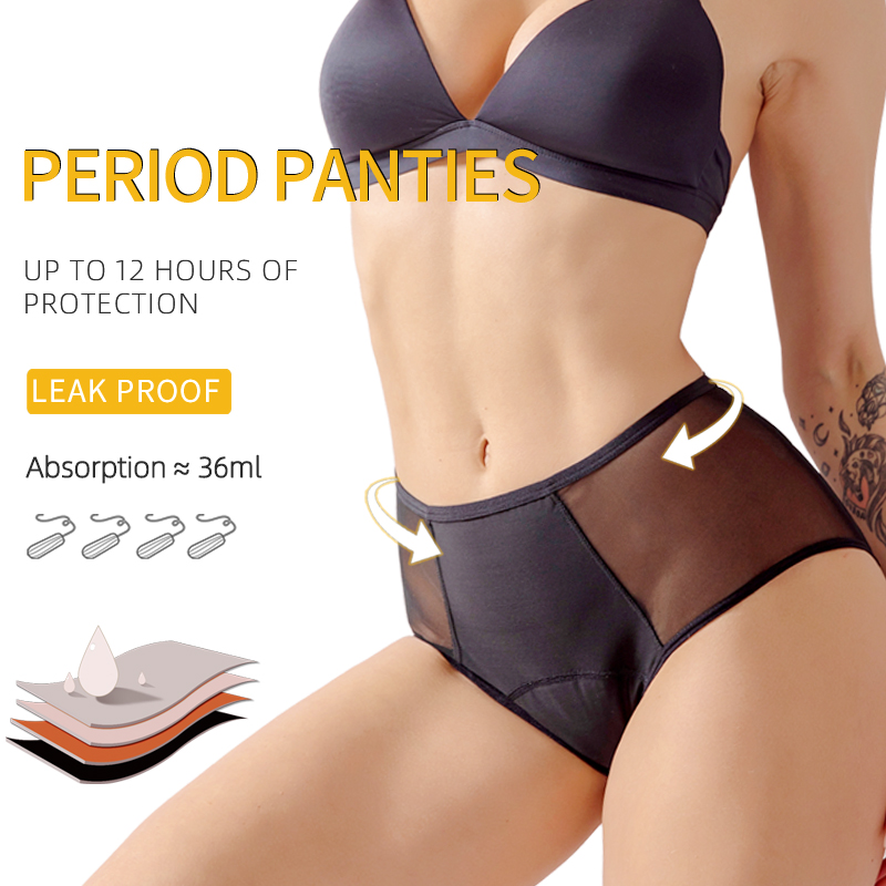 Dropshipping dames high-waist  - Period Panty Absorbent recensie en prijs