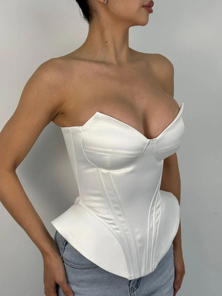 BKQU Sexy Fishbone Strapless C - Corset Waist Cinch recensie en prijs