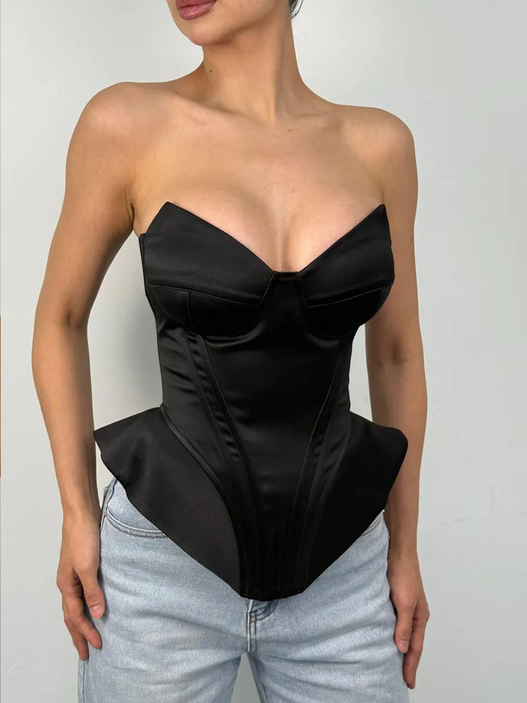 BKQU Sexy Fishbone Strapless C - Corset Waist Cinch recensie en prijs