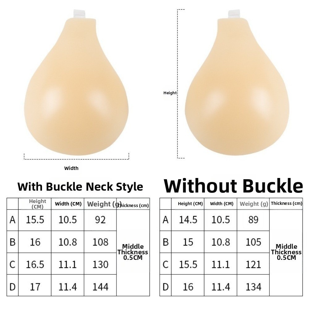 Naadloze siliconen tepelhoedje - Silicone Bra Adhesive recensie en prijs